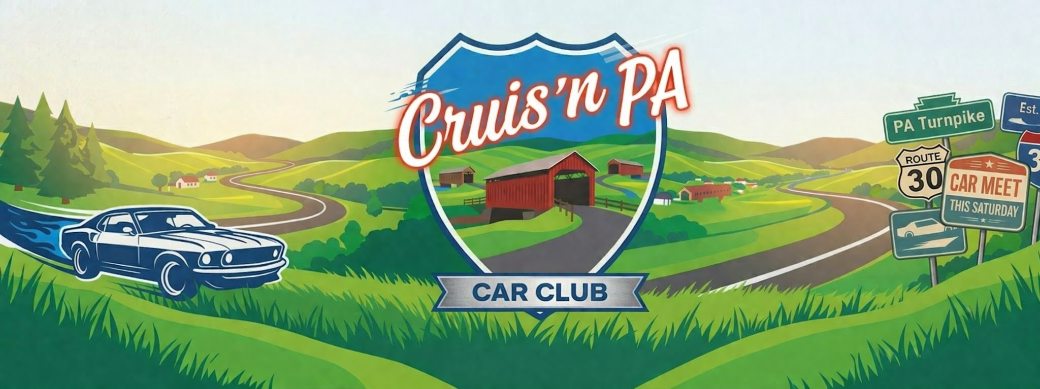 Cruis'n PA banner artwork